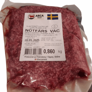 ARCA nötfärslåda 5kg /99kr kg / Skåne
