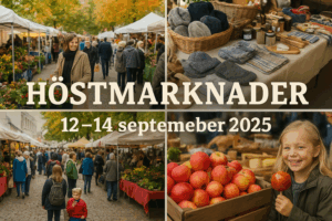 Vi vill visa höstmarknader i sverige