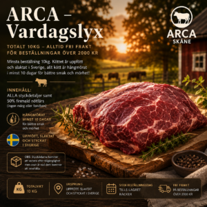 ARCA VARDAGSLYX 289KR/KG / 10 KG NÖTKÖTT
